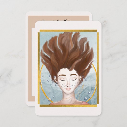 Prayer-Karte St. Philomena Dankeskarte (Vorne/Hinten)