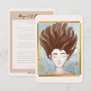 Prayer-Karte St. Philomena Dankeskarte