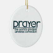 PRAYER KERAMIK ORNAMENT (Rechts)