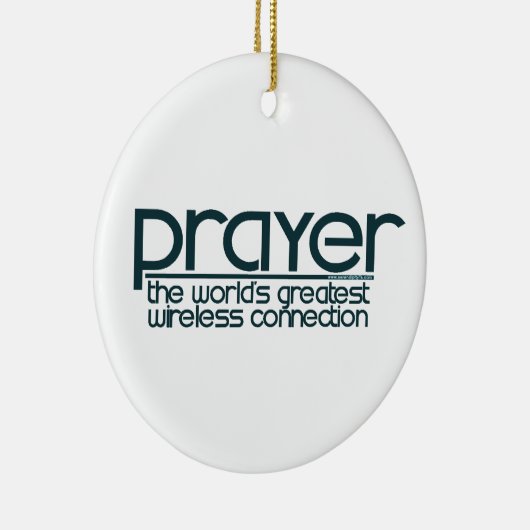 PRAYER KERAMIK ORNAMENT (Rechts)