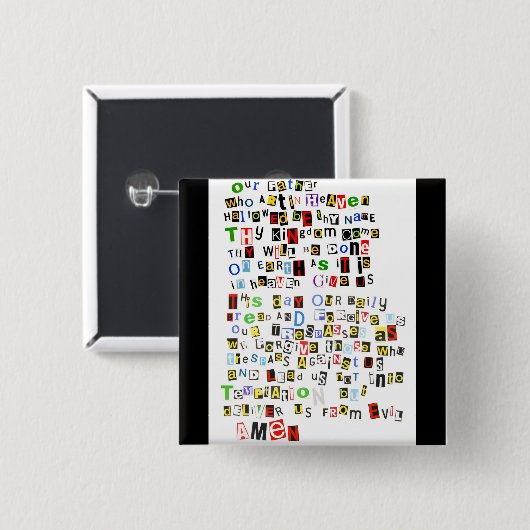 Prayer Lords Button (Vorne & Hinten)