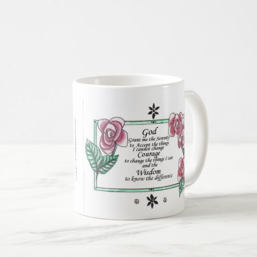 Prayer Lords und Ruhegebetsbecher Kaffeetasse (VorderseiteRechts)