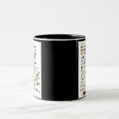 Prayer Lords Zweifarbige Tasse (Mittel)