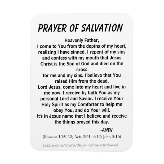 PRAYER MAGNET (Vertikal)