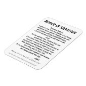 PRAYER MAGNET (Linke Seite)