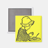 Prayer Magnet (Vorderseite/Rückseite)