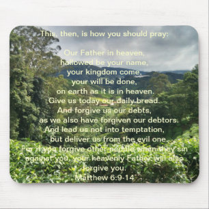 Prayer Mousepad des Lords