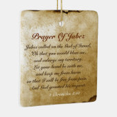 Prayer of Jabez Bibel Verse Personalized Ornament (Rechts)