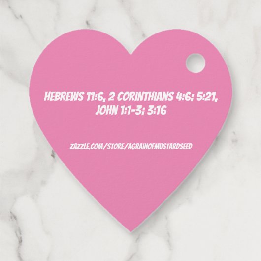 PRAYER OF SALVATION GESCHENKANHÄNGER (Rückseite)