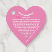 PRAYER OF SALVATION GESCHENKANHÄNGER (Vorderseite)