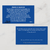 PRAYER OF SALVATION hinzufügen Kirche oder Ministe Visitenkarte (Vorne/Hinten)