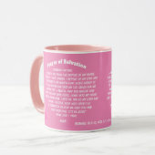 PRAYER OF SALVATION TASSE (Vorderseite Links)