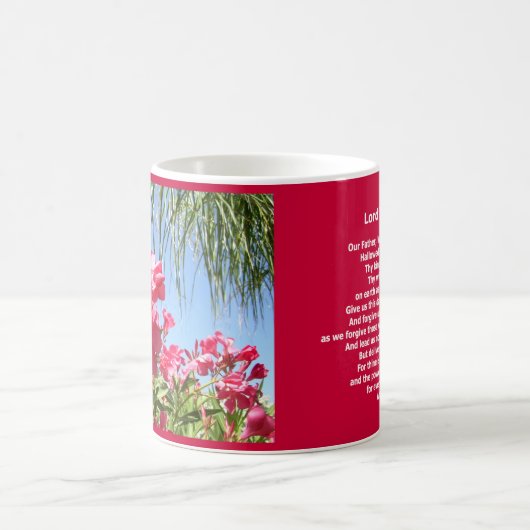 Prayer Our Father Oleander Lords Tasse (Mittel)