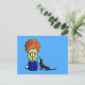 Prayer Partners Boy B/T Dackel Postkarte (Stehend Vorderseite)