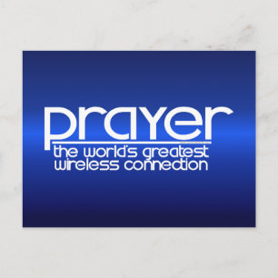 PRAYER POSTKARTE