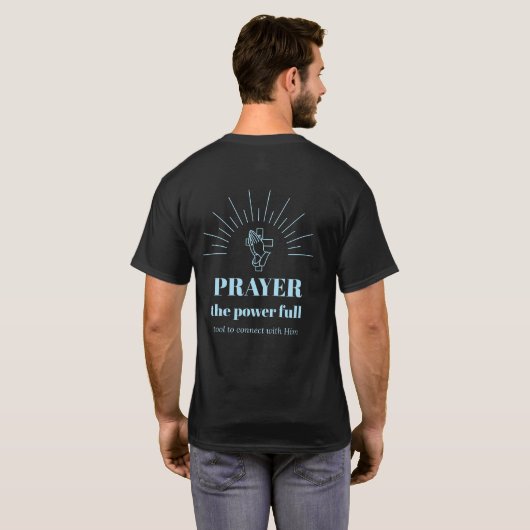PRAYER T-Shirt (Schwarz voll)
