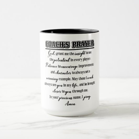 Prayer Tasse (Zentrum)