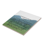 Prayer Tile Cherokee Lords Fliese (Seite)