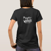 PRAYER WARRIOR Inspiration Zitat Christlichen Kreu T-Shirt (Rückseite)