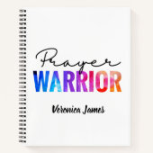 Prayer Warrior Journal-Notebook Notizblock (Vorderseite)
