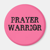 PRAYER WARRIOR Magnet (Vorne)