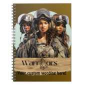 Prayer Warrior Spiral Notizbuch  Notizblock (Vorderseite)