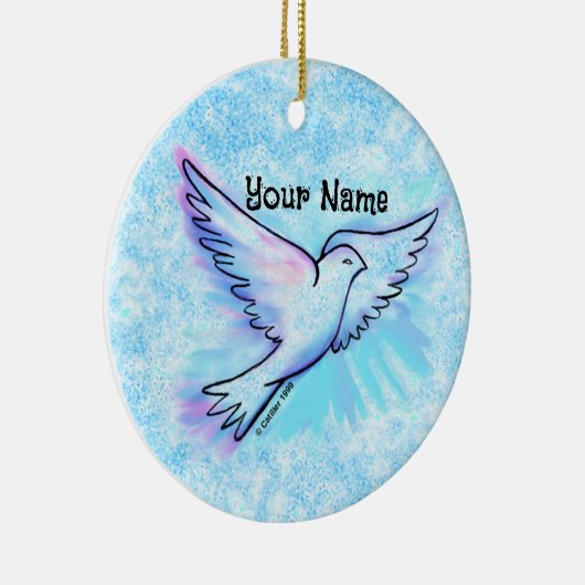 Prayer Works Dove Ornament (Rechts)