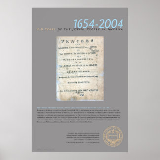 Prayerbook von Isaac Pinto Poster