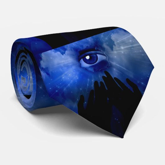 Prayerful Hände Krawatte (Gerollt)