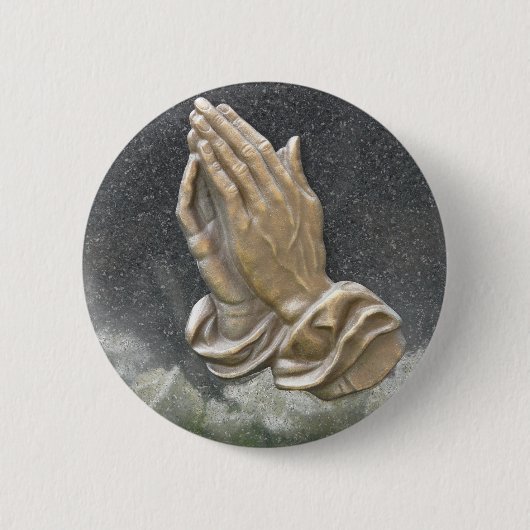 PRAYERHÄNDE BUTTON (Vorderseite)