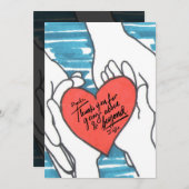 PRAYERKARTE FÜR DEN VATER EINLADUNG (Vorne/Hinten)