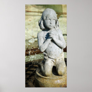 Prayers Brunnen Detail Kansas City Plaza Poster