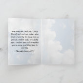 Prayers Sympathy Karte (Innenseite)