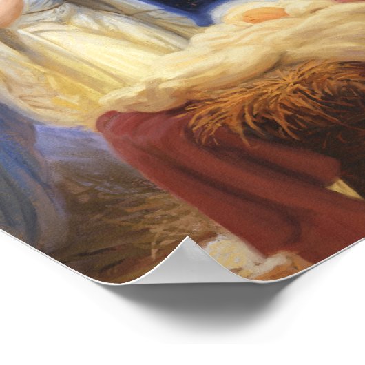 Praying angel poster (Ecke)