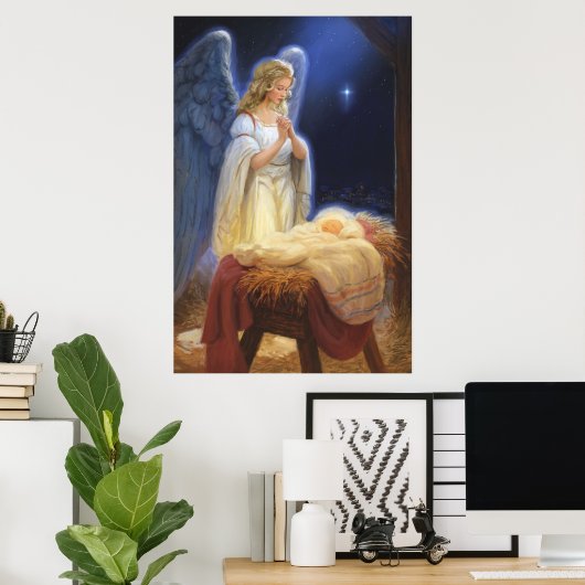 Praying angel poster (Heimbüro)