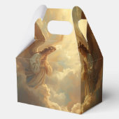 Praying Angels in Golden Clouds Geschenkschachtel (Rückseite)