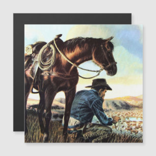 Praying Cowboy Magnetkarte