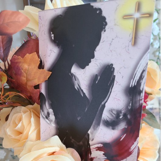 Praying For You Encouragement Karte