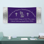 Praying Handpastor oder Church Anniversary Banner (Messe)