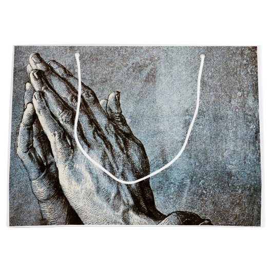 Praying Hands, Albrecht Durer Große Geschenktüte (Vorderseite)