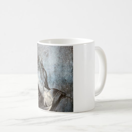 Praying Hands, Albrecht Durer Kaffeetasse (VorderseiteRechts)