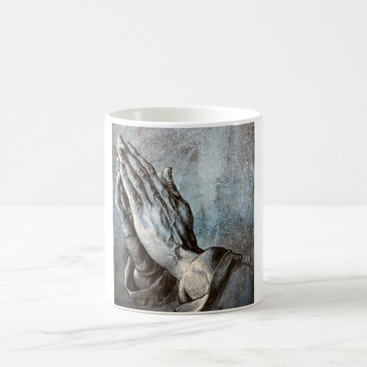 Praying Hands, Albrecht Durer Kaffeetasse (Mittel)