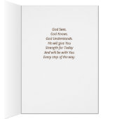 Praying Hands-Ermutigungskarte (Innen (Rechts))