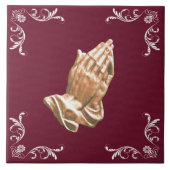 PRAYING HANDS FLIESE (Vorderseite)