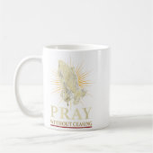 Praying Hands Jesus Cross Rosary Faith Devotion Pr Kaffeetasse (Links)