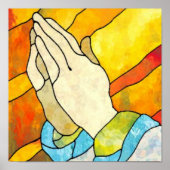 Praying Hands Poster (Vorne)