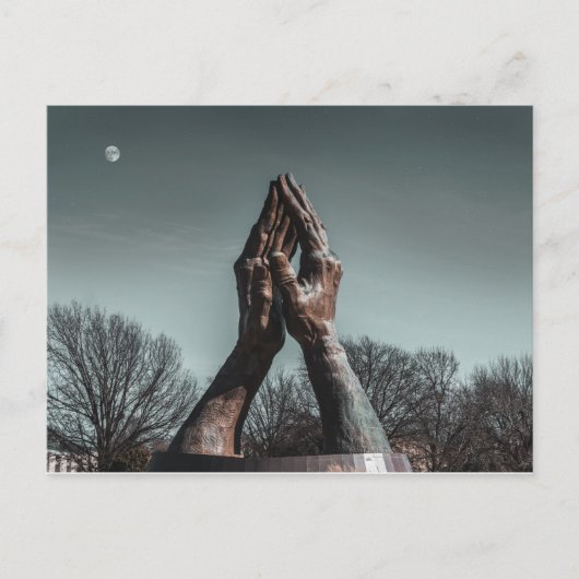 Praying Hands (Tulsa, OK) Postkarte (Vorderseite)
