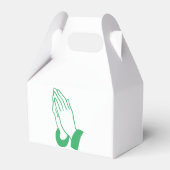 Praying Hands Vector Gevor Box Geschenkschachtel (Rückseite)