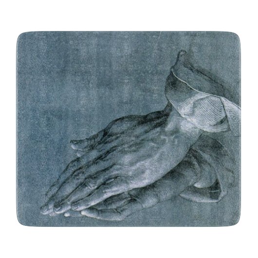 Praying Hands (von Albrecht Dürer) Schneidebrett (Vorderseite)