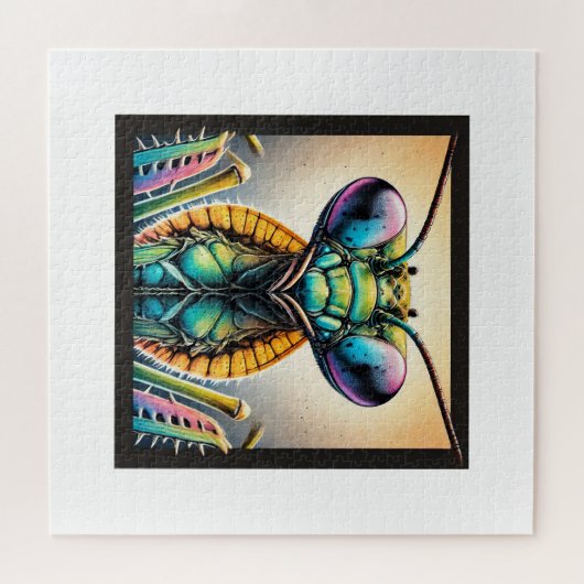 Praying Mantis 300724IREF217 - Watercolor Puzzle (Horizontal)